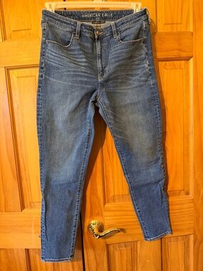 American Eagle Outfitters Women's Blue Slim Jeans